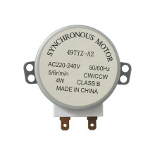 Microwave Oven Motor 49TYZA2 5/6RPM AC 220240V Stable LowSpeed Turntable Replacement
