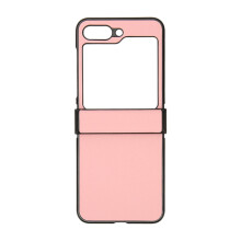 Husă subțire, ușoară, rezistentă la șocuri, pentru Samsung Galaxy Z Flip5, husă de protecție durabilă din piele cu protecție pentru