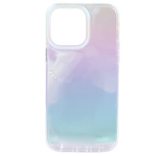 Premium TPU-hoes voor iPhone, schokabsorberende bumper met volledige bescherming, fluorescerend holografisch iriserend oppervlak, slank en