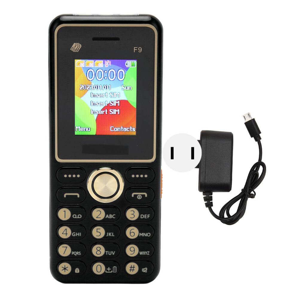 Unlocked Cell Phone For Seniors, High Definition Screen Backlit Buttons Loud Sound Stereo Speakers Long Standby 2G Gsm Mobile With Dual Sim Cards And 9358999029764