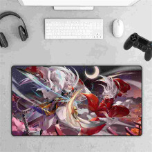 Anime Mouse Pad Large Gaming Mouse Pad Durable Non Slip Natural Rubber Base Cartoon Pattern Water Resistant Anime Design Mouse Mat For Office And Home