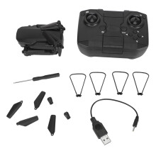 Drooni HD-kameralla, taittuva RC-quadcopter lapsille ja aikuisille, FPV-toiminto, monitoiminen RC-drooni, korkeudenpitotila, WiFi-ohjaus, päätön