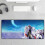 Mousepad Anime για παιχνίδια και γραφείο, μεγάλο MousePad με λεία επιφάνεια και 5