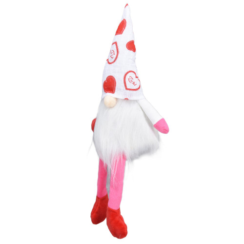 Λούτρινη κούκλα Gnome Αγίου Βαλεντίνου Χειροποίητη σκανδιναβική κούκλα Tomte 1