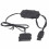 Cool Lighting Effect ARGB Controller With Adjustable Brightness Extension Cable Design Manual Control Simple Button Operation SATA Power Supply Compat 3