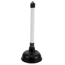 Heavy Duty Toilet Plunger with Strong Suction Seal for Powerful Clog Removal in Bathroom and Kitchen