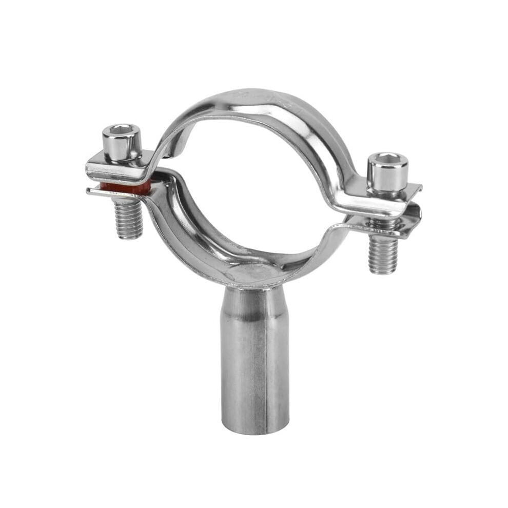 304 Stainless Steel Pipe Clamp Double Screw Bracket Hanger Support For Plumbing (7076Mm) 9044945667097