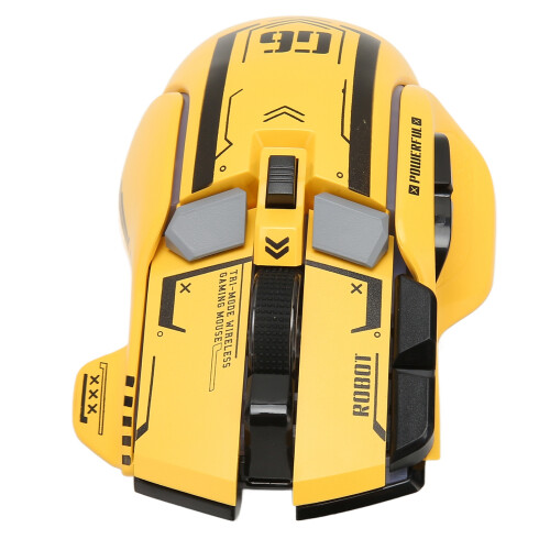Ergonomic Gaming Mouse with RGB Lighting, Wireless USB Mouse Featuring Adjustable DPI and Silent Button Technology 1