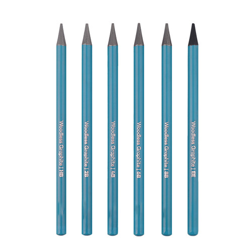 6 pcs Graphite Pencil Set HB 2B 4B 6B 8B EE for Drawing & Sketching 1