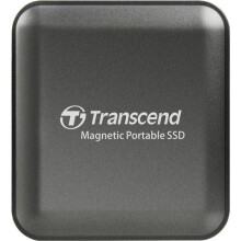 Externe SSD-harde schijf - TRANSCEND - ESD420 - 2 To - Magnetisch ontwerp - USB 3.2 Gen 2