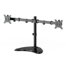 Steunmuur dubbele montage voor schermen - GEMBIRD - MS-D2ST-02 - Zwart - 13-32 inch - 8 kg draagvermogen