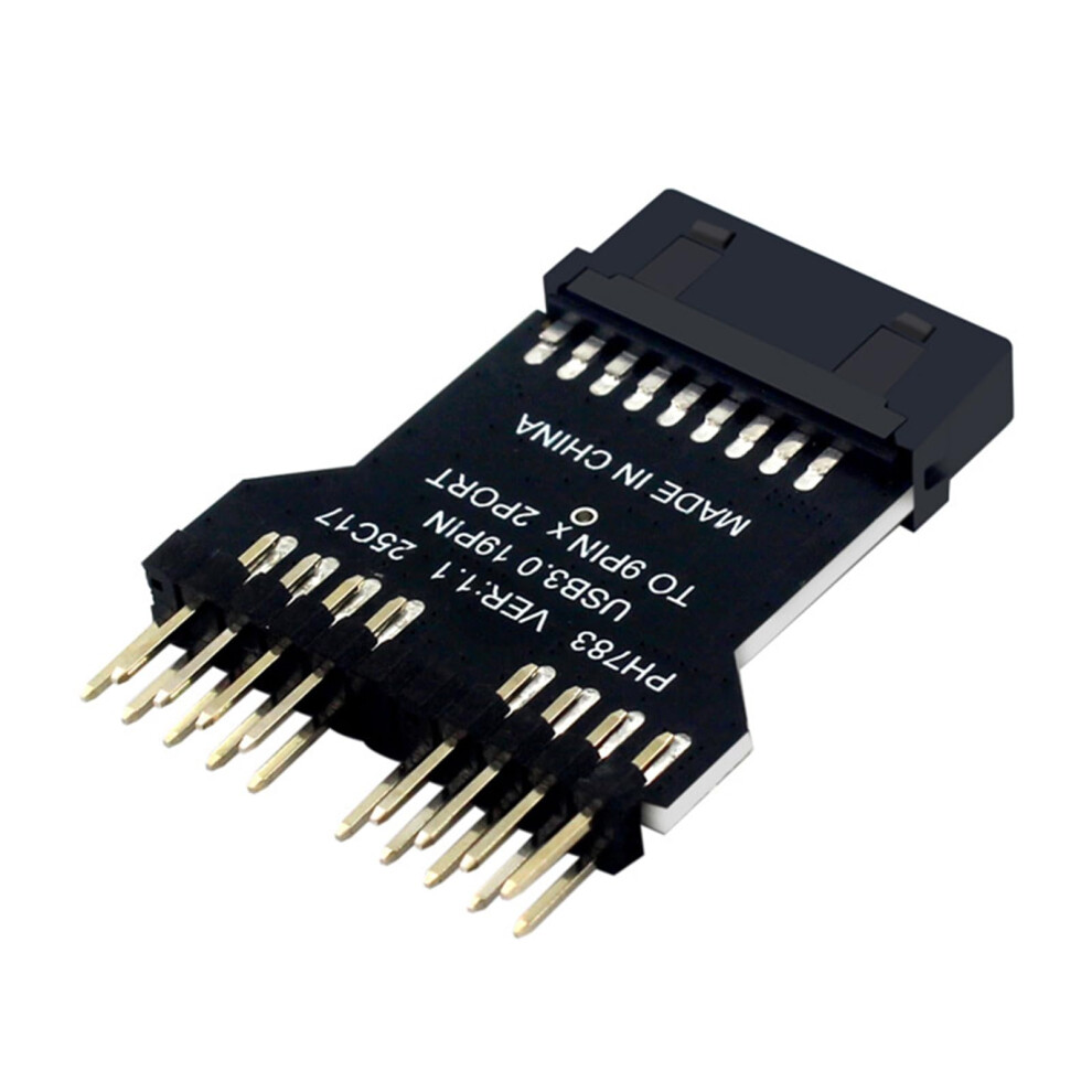 Usb 3.0 19Pin To Dual 9Pin Motherboard Usb Header Adapter For Gaming Pc Expansion 9044945668889