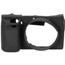 Protezione in silicone per fotocamera Sony A6000, cover morbida antigraffio con eccellente protezione, design resistente e lavabile per