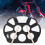 Σετ ηλεκτρονικών ντραμς MIDI Drum Pad με έλεγχο έντασης ήχου, διπλά στερεοφωνικά ηχεία, 4