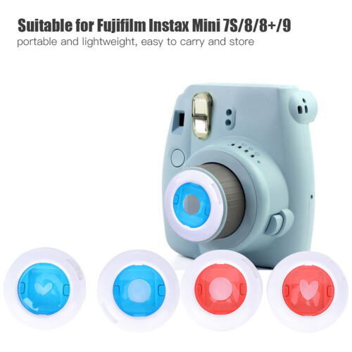Φακός που αλλάζει χρώμα για Fujifilm Instax Mini Close Up Δημιουργική Φωτογραφία Αξεσουάρ 2