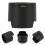 Σκίαστρο φακού για Nikon AF S Micro105mm F2 8G IF ED VR Προστασία από άνεμο, άμμο, βροχή και χιόνι, 4