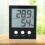 Termômetro e Higrômetro Digital com Visor LCD, Medidor de Temperatura Interno e Externo, Relógio Multifuncional com Sensor de Sonda com Fio, 6