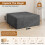 Three-Seater DIY Combination Corduroy Sofa 7