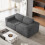 Three-Seater DIY Combination Corduroy Sofa 10