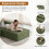Three-Seater DIY Combination Corduroy Sofa 3