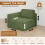 Three-Seater DIY Combination Corduroy Sofa 9