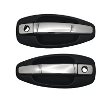 1Pair Exterior Door Handle Chrome R56-1158 R56-1158R for T680 T880 Door Outside Handles Pull R561158 LHD