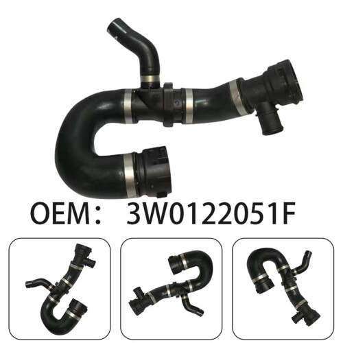 3W0122051F Left Lower Coolant Hose for   Flying Spur  GTC 6.0 W12 1
