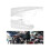 Motorcycle Insulation Panel Middle Frame Air Deflector for  Touring Road King Electra Glide FLHR FLTR 2001-2008 B 5