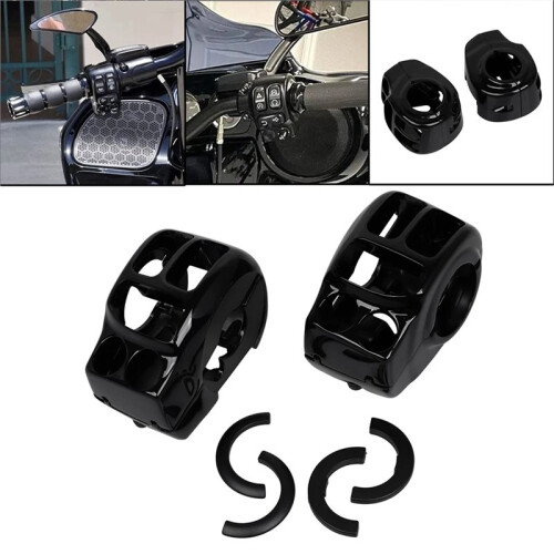 Handlebar Control  Housing Covers for  Road King Ultra Limited FLHTK 2