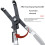 Universal Fastener Clamp Cylinder Piston Ring Compressor Car Repair Tool Kit Automotive Disassembly Tools 4