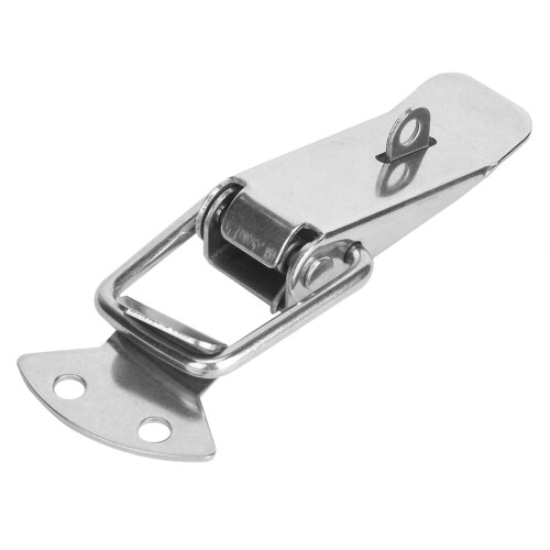 Stainless Steel Latch Spring Loaded Toggle Lock Rust Resistant Secure Closure Impact Resistant Heavy Duty Hardware Durable Cold Rolled Plate Design 2