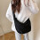 Τσάντα Crossbody από Νάιλον Crescent, Τσάντα Hobo Crescent μεγάλης χωρητικότητας με ευρύχωρο 4