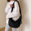 Τσάντα Crossbody από Νάιλον Crescent, Τσάντα Hobo Crescent μεγάλης χωρητικότητας με ευρύχωρο 2