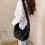 Τσάντα Crossbody από Νάιλον Crescent, Τσάντα Hobo Crescent μεγάλης χωρητικότητας με ευρύχωρο 3