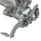Bremssattel Mit Schwimmrahmen Hinten Links for Toyota Auris Corolla E12 E15 E18 5