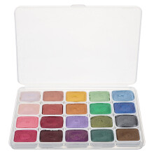 1Set Watercolor Paint Set Multi Color Solid Pigments for DIY Painting