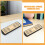 2Pcs Travel-Ready Golden Cigar Humidifier for Home Storage Solution 9