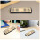 2Pcs Travel-Ready Golden Cigar Humidifier for Home Storage Solution 7