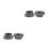 4Pcs Threaded Metal Fire Hose to Hydrant Adapter Quick Connect Grey 6