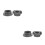 4Pcs Threaded Metal Fire Hose to Hydrant Adapter Quick Connect Grey 9