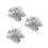 300Pcs Detector Buzzer Supply Metal Durable for Home Office 5