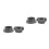 4Pcs Threaded Metal Fire Hose to Hydrant Adapter Quick Connect Grey 5