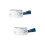 2Pcs Blue Ceramic Milk Jug Small Sauce Dish for Coffee Tea Storage 7