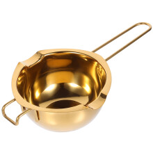 3Pcs Golden Melting Bowls Stainless Steel Kitchen Gadget