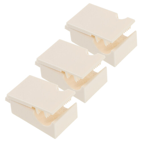 12Pcs White Plastic Crawfish Shrimp Shell Remover Kitchen Tool 2