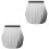 2Pcs Stainless Steel Cake and Pizza Transfer Silver 5