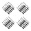 40Sets Black Fold Resistant Propellers for DIY Model Airplane Kits 5