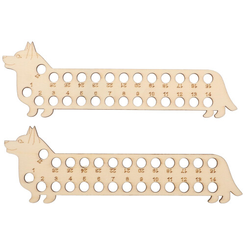 6Pcs Khaki Thread Winder Plate Durable Wooden Bobbin Holder for Sewing