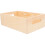 3Pcs Minimalist Khaki Wooden Desktop Box Multi-Function Storage Crate 1