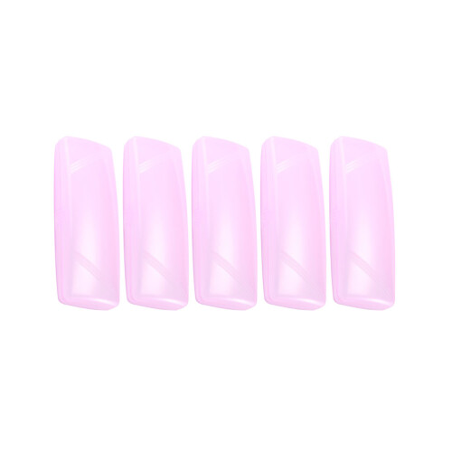 15Pcs Portable Pink Hard Shell Eyeglasses Case Crash Proof Storage Box